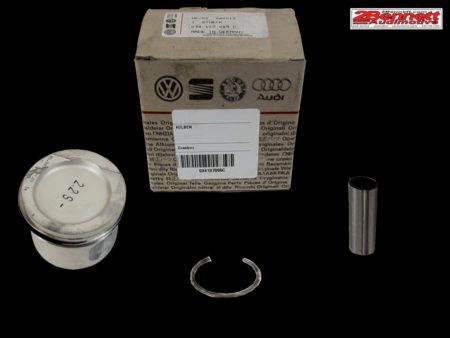 Audi OES 81mm Piston W/Rings & Wrist Pin 034107065C