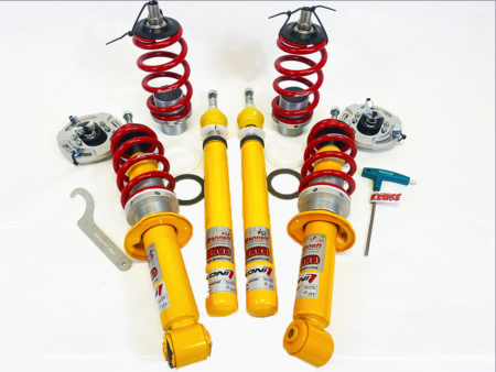 Audi 5000 q 200 q Coilover Height and rate adjustable coilover suspension