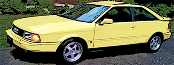 Audi Coupe quattro 1990-1991 20v