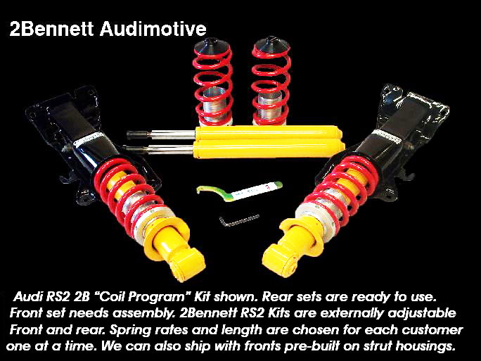 B4 Coilover Suspension (Rear Assembled) kit